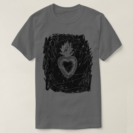 Corazon heilig hart t-shirt (Design voorkant)