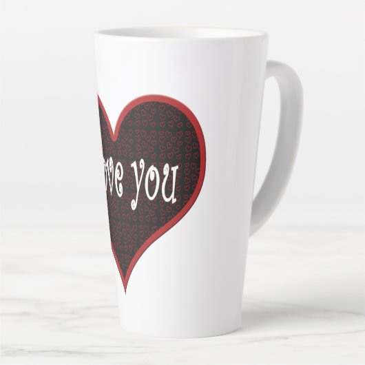 Corazón I love you Latte Mok (Rechterhoek)