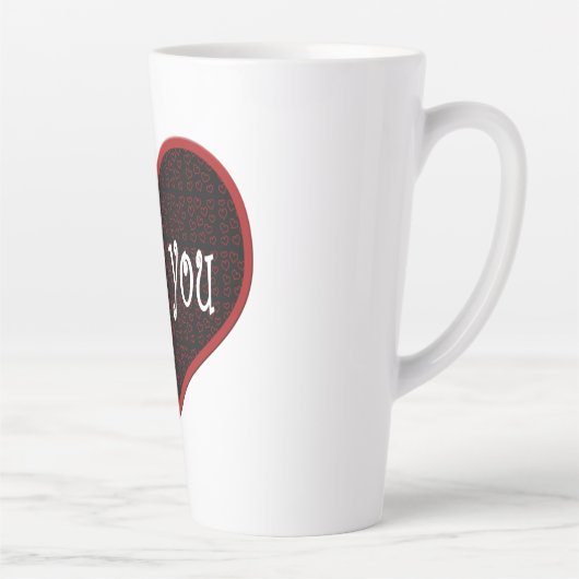 Corazón I love you Latte Mok (Rechts)