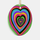 corazon keramisch ornament (Rechts)