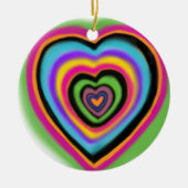 corazon keramisch ornament (Voorkant)