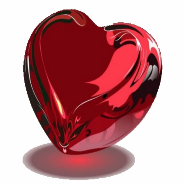 Corazón. Staand Fotobeeldje (Voorkant)