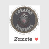Corazon Tenebres Patch Sticker (Vel)