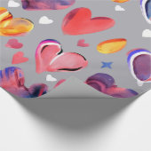 Corazones Abstractos Cadeaupapier (Hoek)