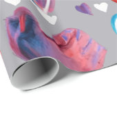 Corazones Abstractos Cadeaupapier (Rol Hoek)