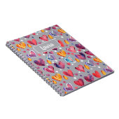 Corazones Abstractos Notitieboek (Rechterzijde)