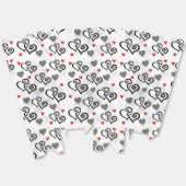 CORAZONES BEDANKDOOSJES (Ongevouwen)