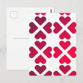 corazones de amor briefkaart (Voorkant / Achterkant)