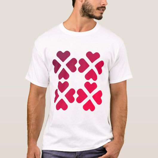 corazones de amor t-shirt (Voorkant)