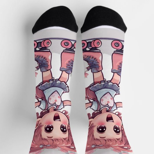 corazones pattern sokken (Top)