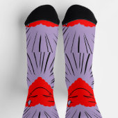 corazones pattern sokken (Top)