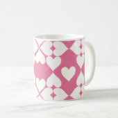corazones rosas koffiemok (Voorkant rechts)