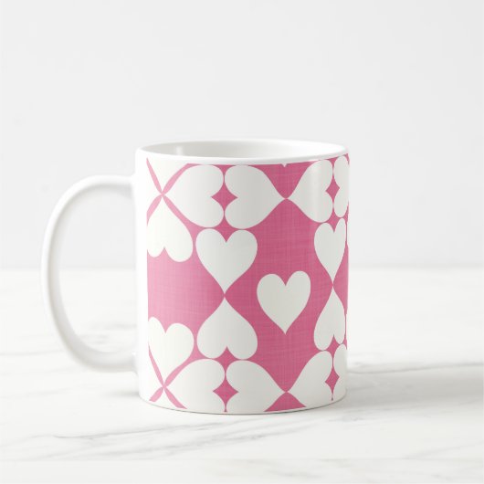 corazones rosas koffiemok (Links)
