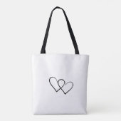 Corazones Tote Bag (Achterkant)