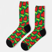CORAZONES VERDE SOKKEN (Links)