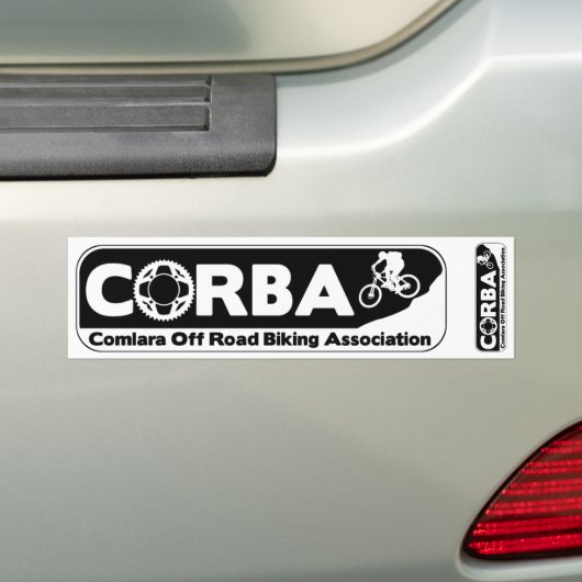 Corba Bumpersticker (Op auto)