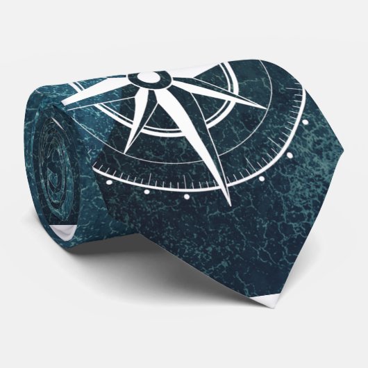 Corbata brujula stropdas (Opgerold)