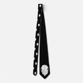 Corbata Calavera Conejo Stropdas (Achterkant)