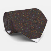 Corbata con diseño abstracto stropdas (Opgerold)