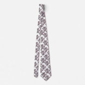 Corbata de corazones con manchas de leopardo stropdas (Achterkant)