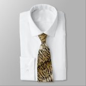 Corbata de tigre elegante stropdas (Gebonden)