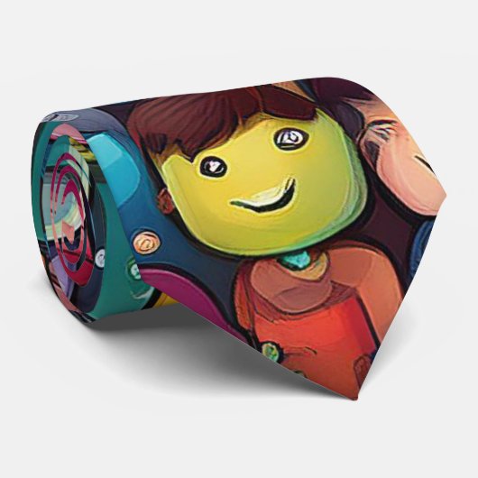 Corbata Divertida Stropdas (Opgerold)