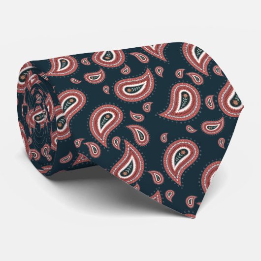 Corbata elegante azul a gris stropdas (Opgerold)