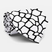 Corbata en blanco y negro stropdas (Opgerold)