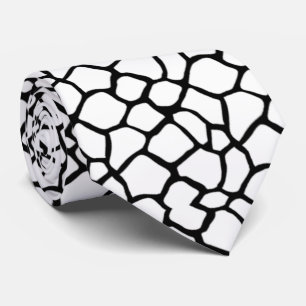 Corbata en blanco y negro stropdas