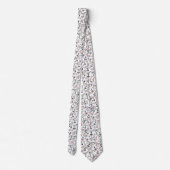 Corbata estilo marino con escudo y gaviotas stropdas (Achterkant)