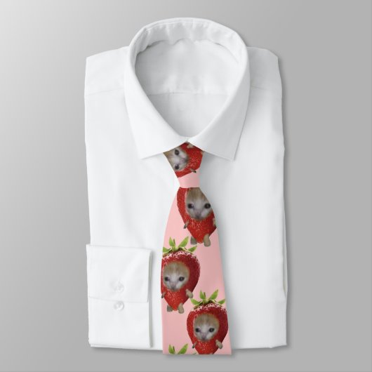 Corbata gato fresa meme gracioso stropdas (Gebonden)