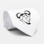 Corbata GNU Stropdas (Opgerold)