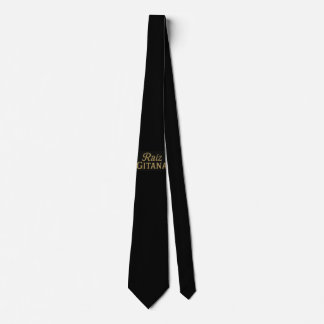 Corbata Negra Raíz Gitana Stropdas