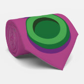 Corbata personalizada del Tentáculo Morado Stropdas (Opgerold)