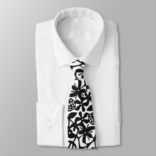 CORBATA TEXTURA FLORAL NEGRO STROPDAS (Gebonden)