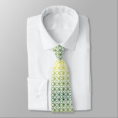 Corbata verde con amarillo stropdas (Gebonden)