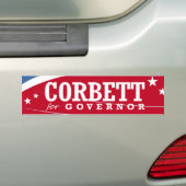 CORBETT FOR GOVERNOR 2014 BUMPERSTICKER (Op auto)