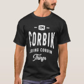 Corbin - Doing Corbin Things T-shirt (Voorkant)
