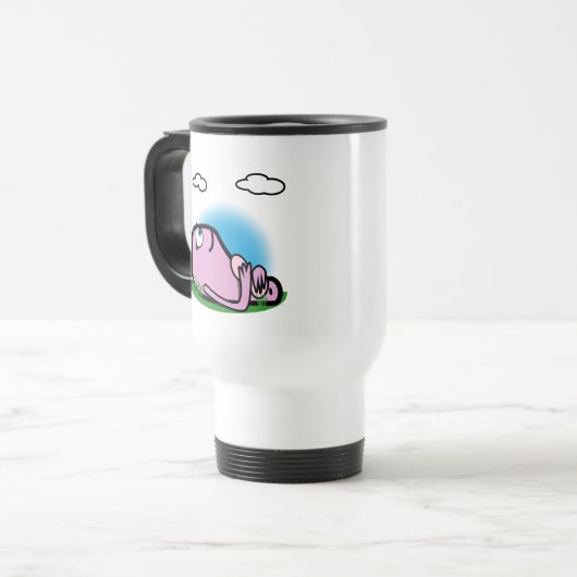 Corbin Travel Mug met cloudgazing Reisbeker (Voorkant links)