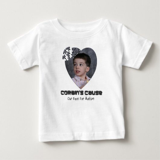 Corbin's Want baby t-shirt (Voorkant)