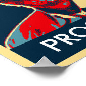 Corbyn Hope Change Progress Truth Print poster (Hoek)