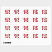 Corbyn Ronde Sticker (Vel)