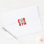 Corbyn Ronde Sticker (Envelop)