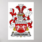 Corcoran Family Crest Poster (Voorkant)