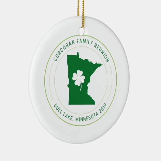 Corcoran Family Reunion Keepomwille Ornament (Rechts)