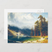 Corcoran op de berg Albert Bierstadt 1876-77 Briefkaart (Voorkant / Achterkant)