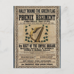 Corcoran Zouaves Briefkaart