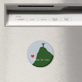 corcovado, christelijk standbeeld, rio magneet (Insitu (Vaatwasser))