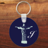 Corcovado - Christus, Rio-Brasil Sleutelhanger (Voorkant)