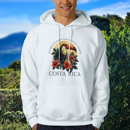 Corcovado Costa Rica Toucan Hoodie